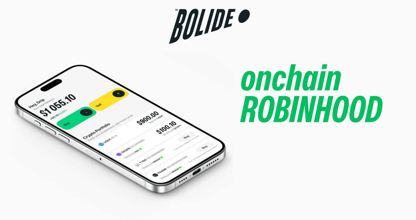 🟢 Bolide is an onchain Robinhood 