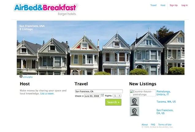 Airbedandbreakfast.com – 2008