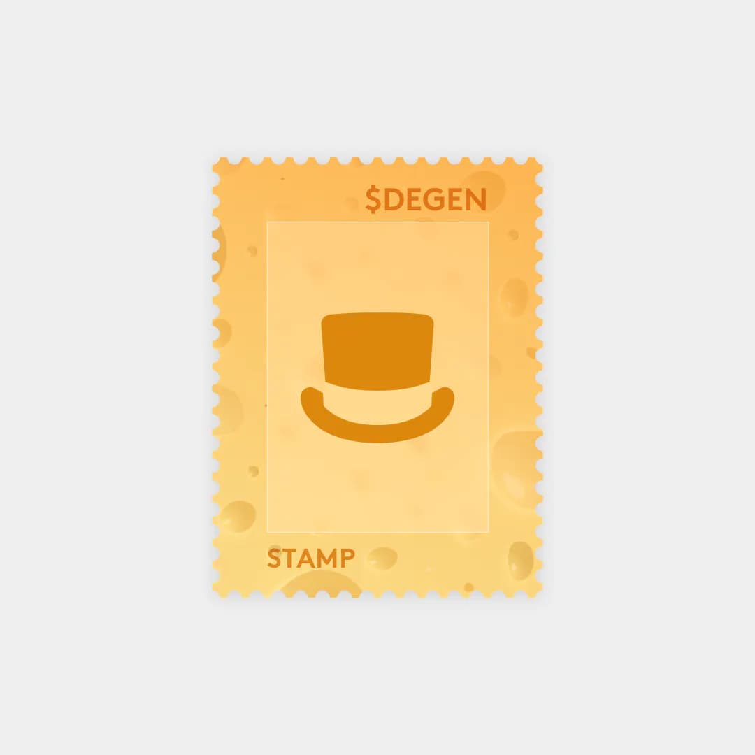 $DEGEN STAMP CHEESE