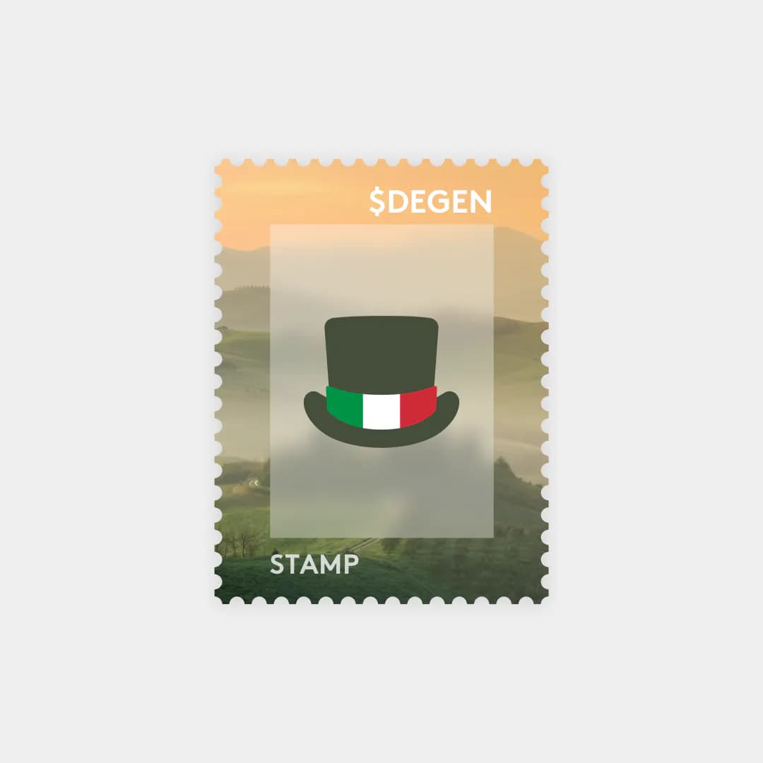 $DEGEN STAMP ITALY