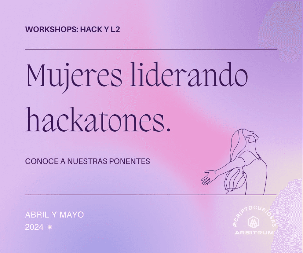 Mujeres liderando hackathones