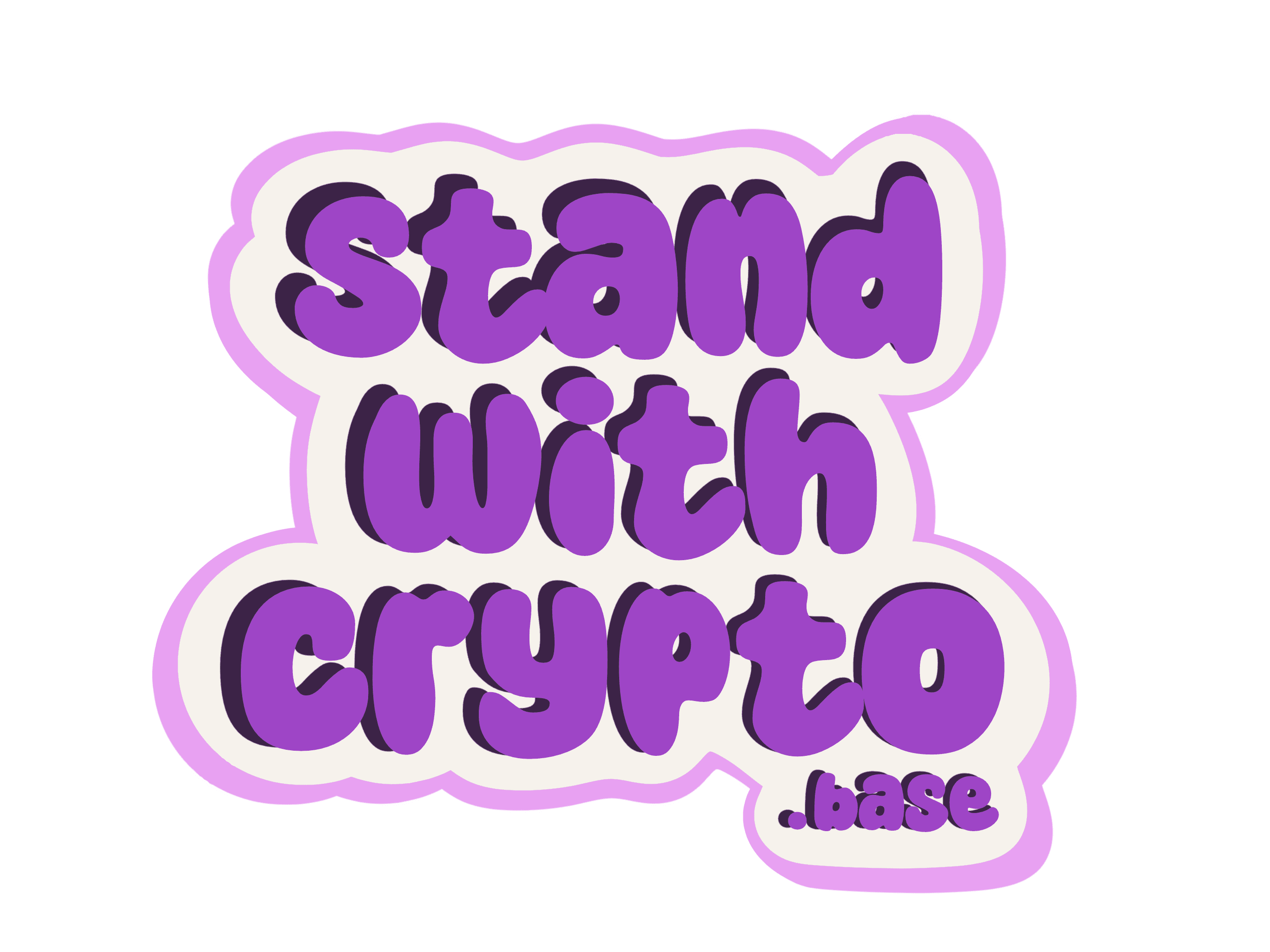 Stand with crypto