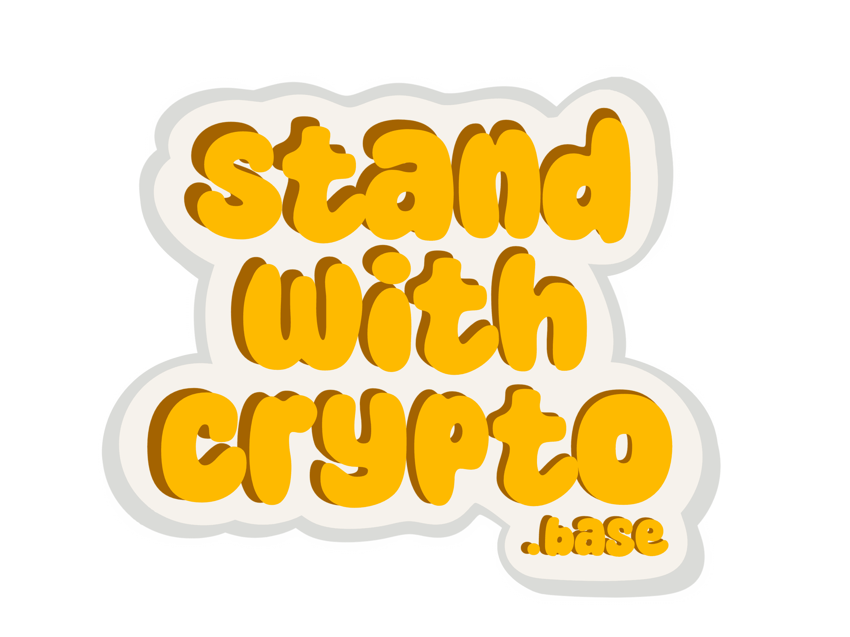 Stand with crypto