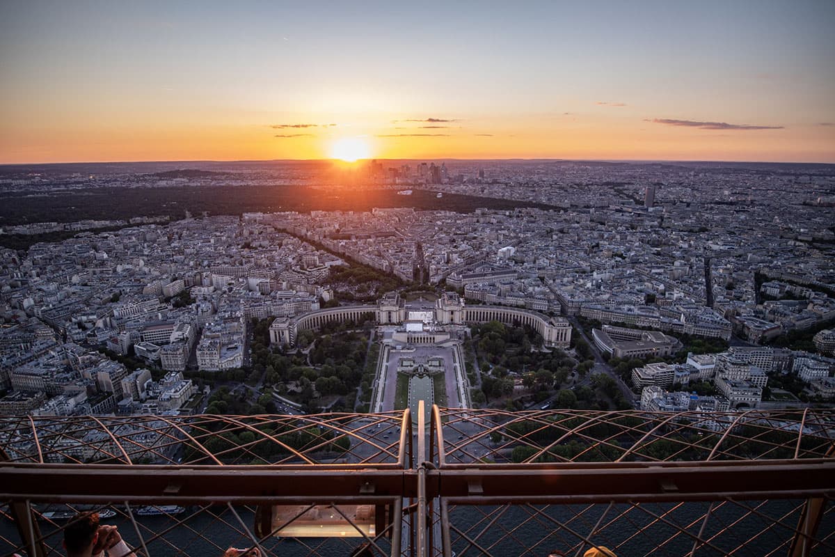 Eiffel tower 2nd floor view is must 