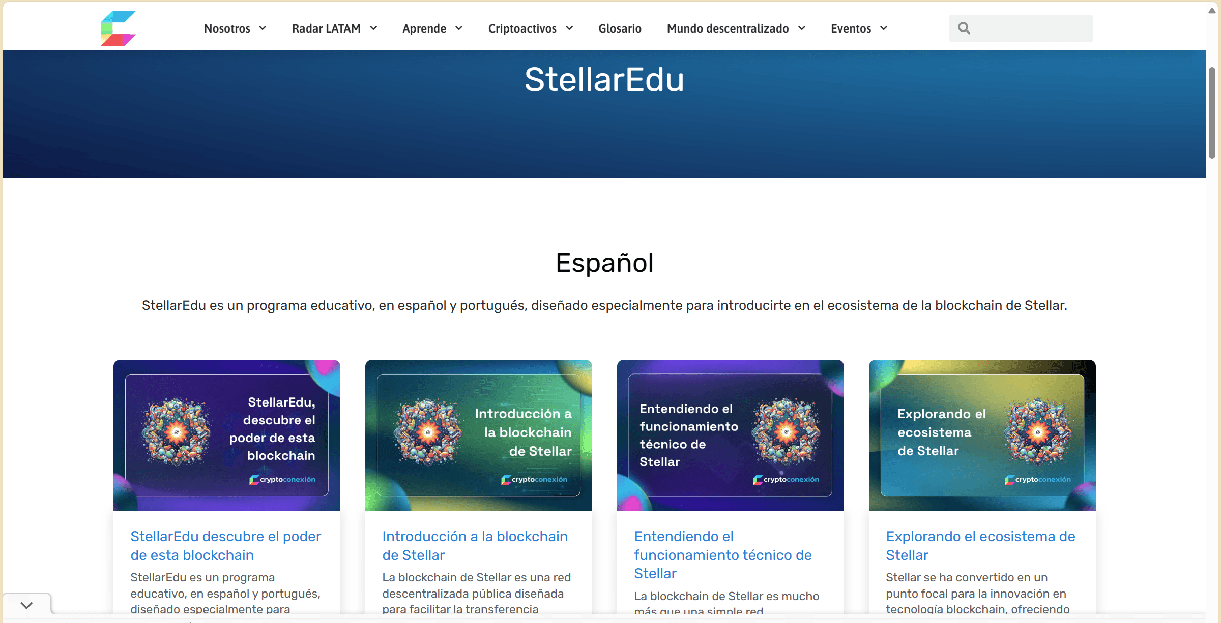 StellarEdu • CryptoConexión