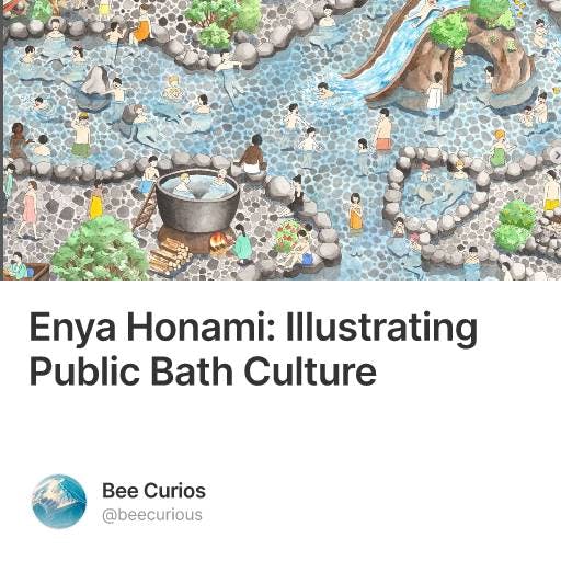 Enya Honami: Illustrating Public Bath Culture