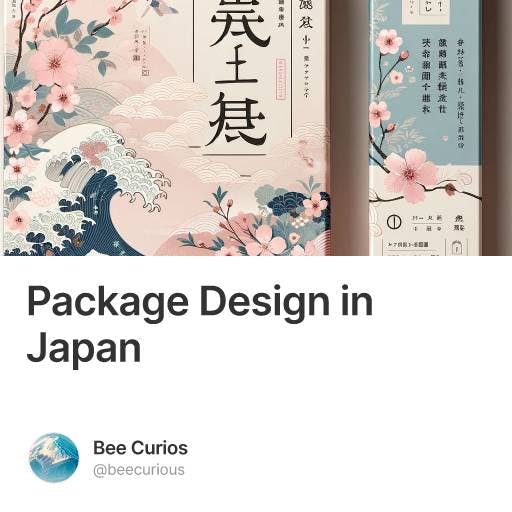 Bee Curios | Package Design in Japan