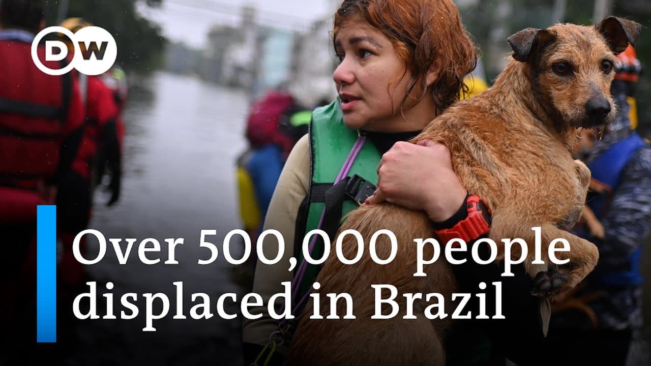 Historic flooding in Brazil 