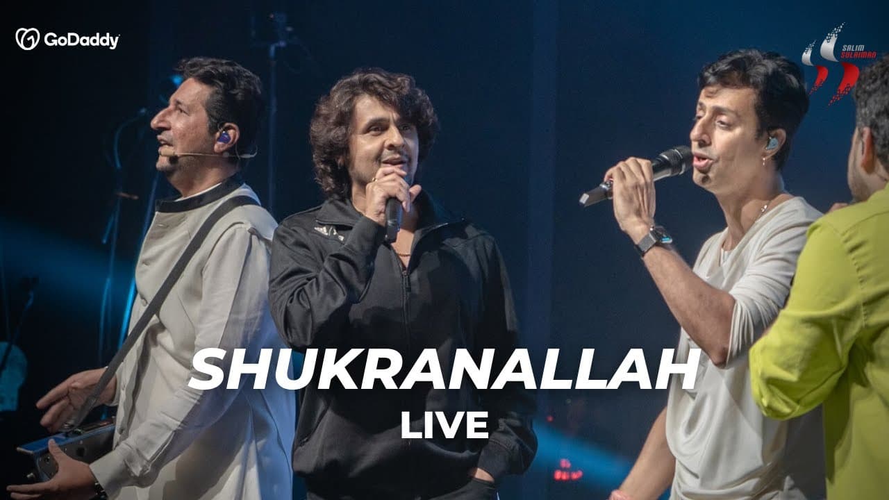 Shukranallah in Mumbai | Salim Sulaiman Sonu Nigam