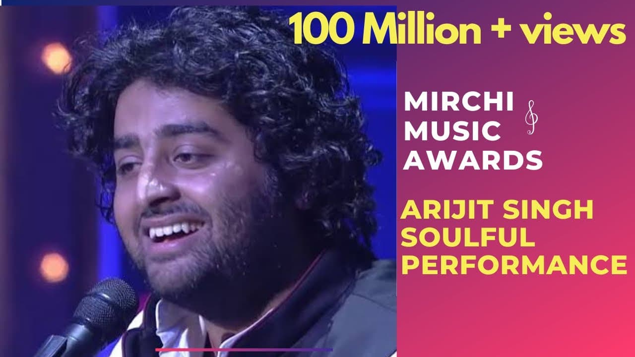 Arijit Singh with his soulful performance