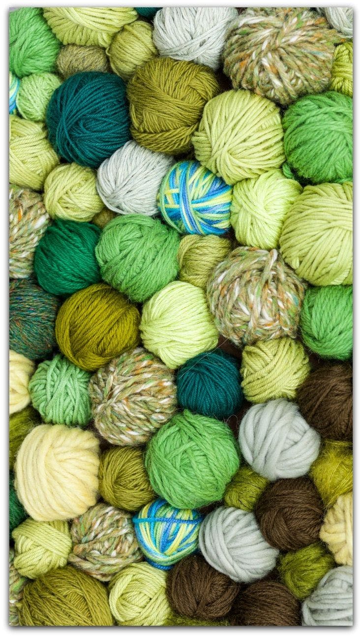 green yarn! 